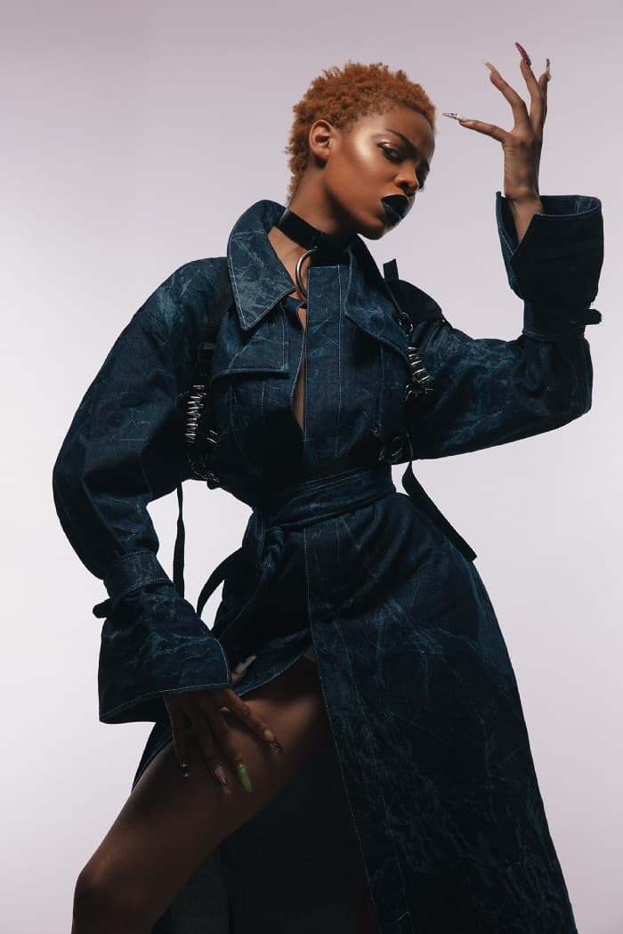 Black woman editorial portrait